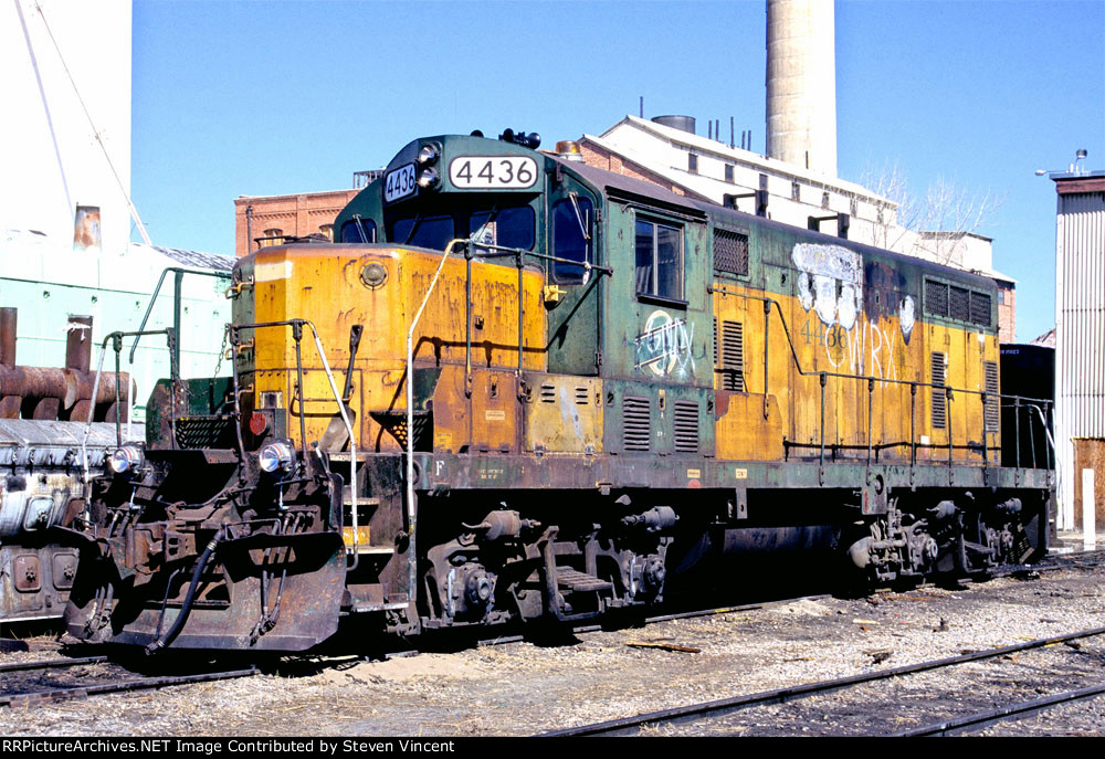 Ex CNW GP7 #4436 at OMLX